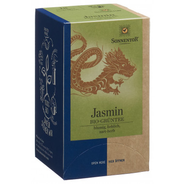 Sonnentor Grüntee Jasmin BIO Btl 18 Stück Sonnentor Grüntee Jasmin BIO Btl 18 Stück