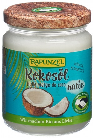 Rapunzel Kokosöl nativ Glas 200g