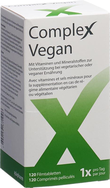 Complex Vegan Filmtabletten 120 Stück Complex Vegan Filmtabletten 120 Stück