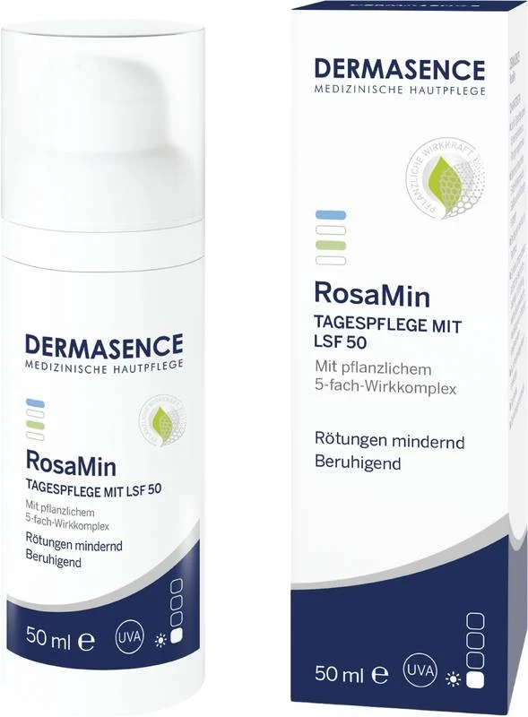 DERMASENCE RosaMin Tagespflege LSF50 Disp 50ml