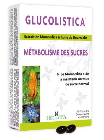 Holistica Glucolistica Kapseln 40 Stück