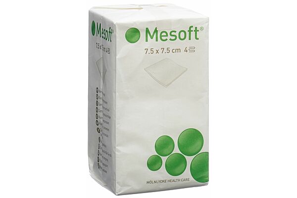 Mesoft NW Kompressen 7.5x7.5cm unsteril 100 Stück