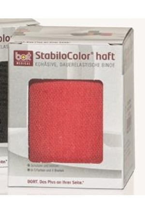 Bort Stabilo Color Elastische Binde 6cmx5m rot Bort Stabilo Color Elastische Binde 6cmx5m rot
