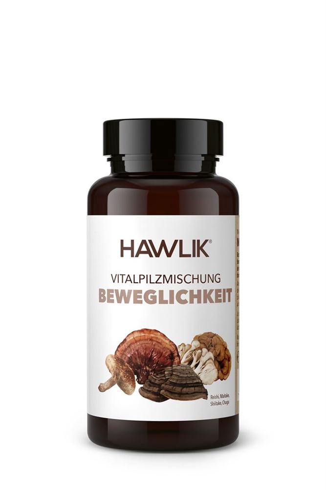 HAWLIK Vitalpilzmischung Kapseln Beweglichkeit 90 Stück