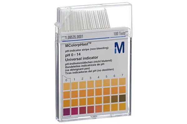 Merck Indikator Stäbchen pH 0-14 100 Stück