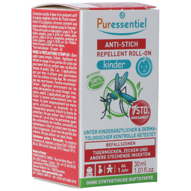 Puressentiel Anti-Stich Abwehrender Roll on Kinder 30ml Puressentiel Anti-Stich Abwehrender Roll on Kinder 30ml
