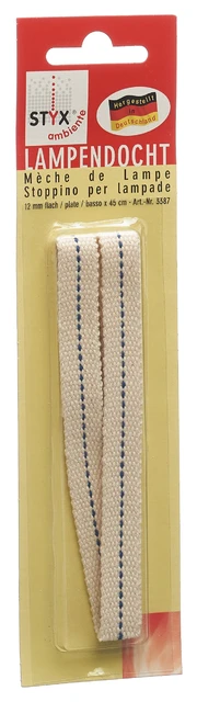 STYX Lampendocht 4 mm x 60 cm rund