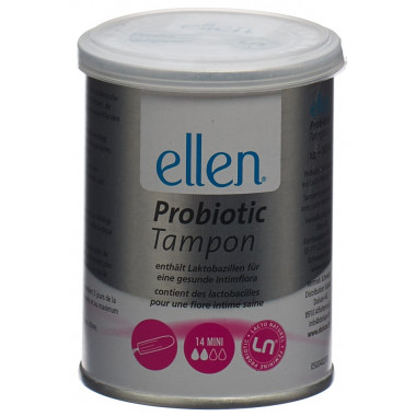 ellen mini Probiotic Tampon 14 Stück ellen mini Probiotic Tampon 14 Stück
