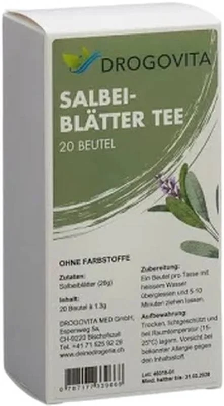 Drogovita Salbei Tee Btl 80g
