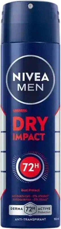 Nivea MEN Deo Dry Impact Spray (n) 150ml