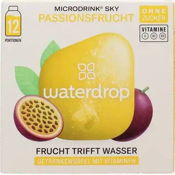 WATERDROP Microdrink SKY Passionsfrucht 12 Stück WATERDROP Microdrink SKY Passionsfrucht 12 Stück
