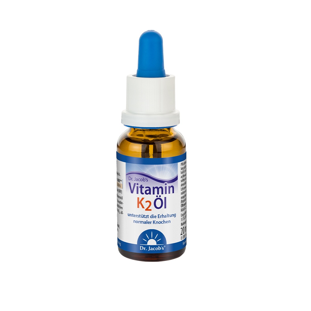 DR. JACOB'S Vitamin K2 Öl Flasche 20ml DR. JACOB'S Vitamin K2 Öl Flasche 20ml