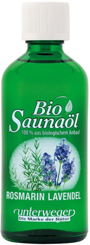 Unterweger Bio Saunaöl Rosmarin Lavendel 100ml