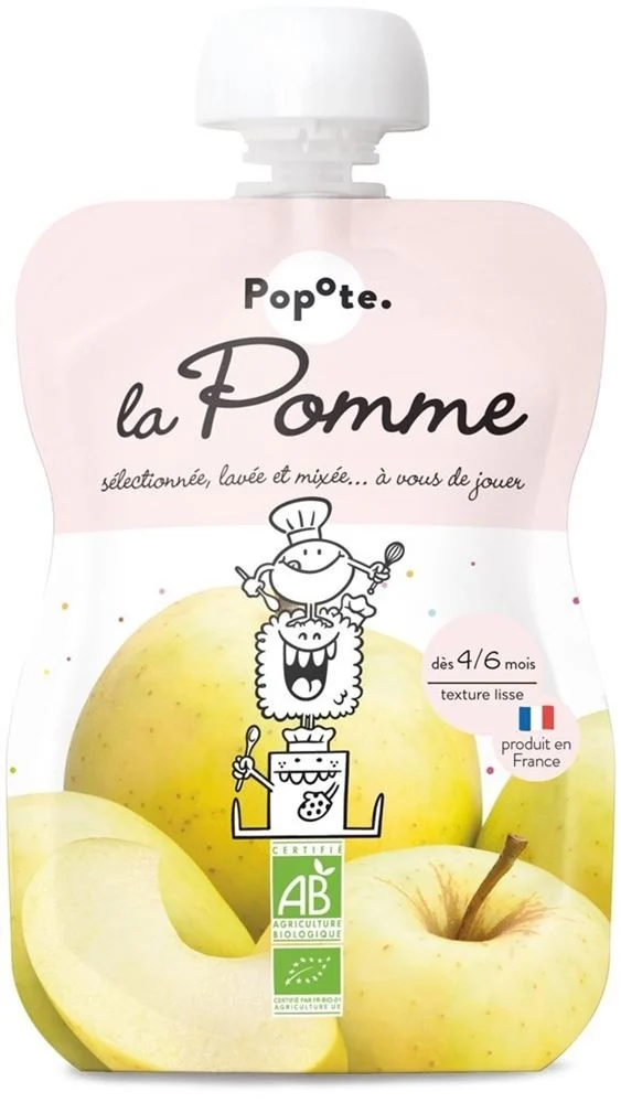 POPOTE Quetschie Apfel Bio 120g