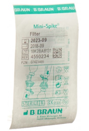 Mini Spike Plus Entnahmekanüle Mehrfach mit 2 Filter