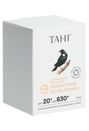TAHI Manuka Honig UMF 20+ MGO 830+ D/f Topf 250g