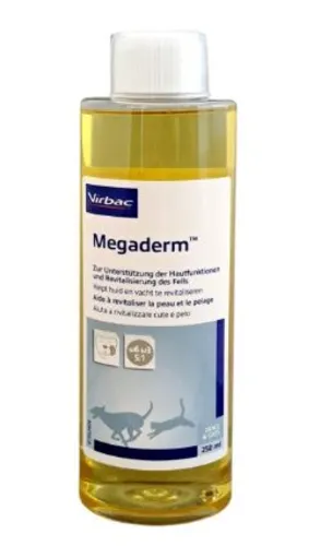 MEGADERM Futterergänzung Flüssigkeit Hund Katze 250ml
