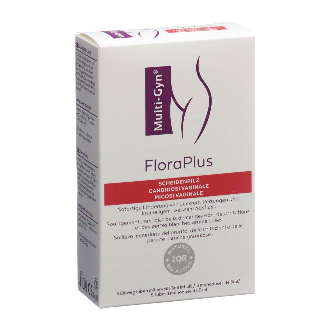 Multi-Gyn® FloraPlus Gel Scheidenpilz 5x 5ml Multi-Gyn® FloraPlus Gel Scheidenpilz 5x 5ml