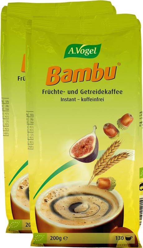 Vogel Bambu Früchtekaffee instant refill 2 x 200g Vogel Bambu Früchtekaffee instant refill 2 x 200g