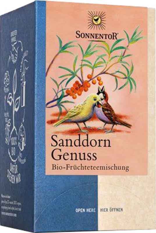 Sonnentor Sanddorn Genuss Tee BIO 18 Stück Sonnentor Sanddorn Genuss Tee BIO 18 Stück