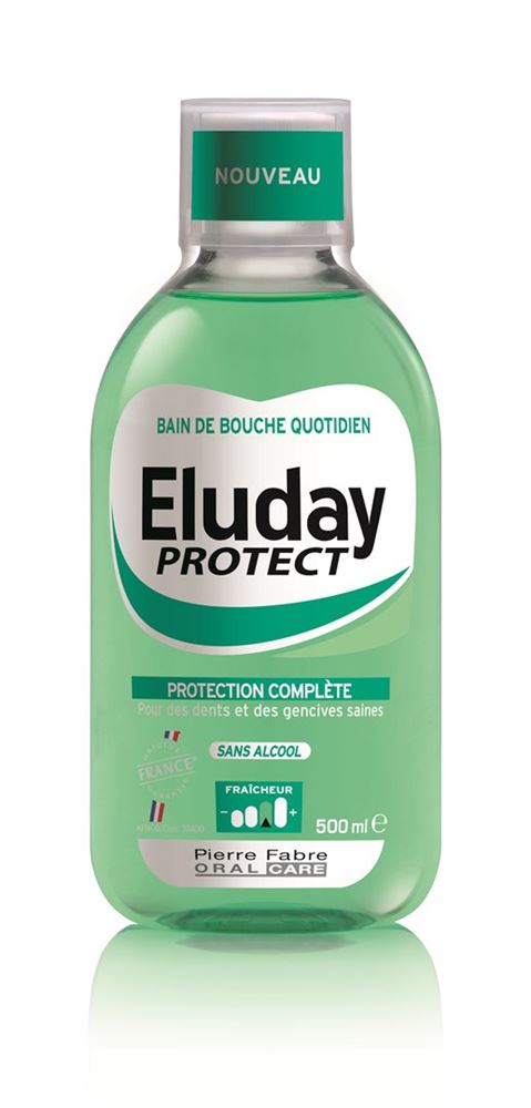 Eluday Mundspüllösung Protect Fl 500ml Eluday Mundspüllösung Protect Fl 500ml