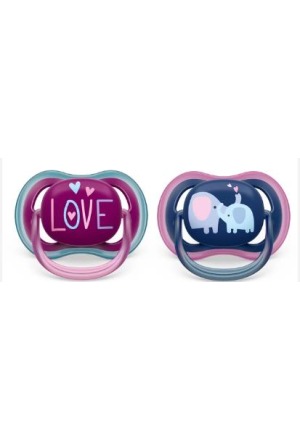 Philips AVENT Ultra Air 18M+ Elefant/Love 2 Stück