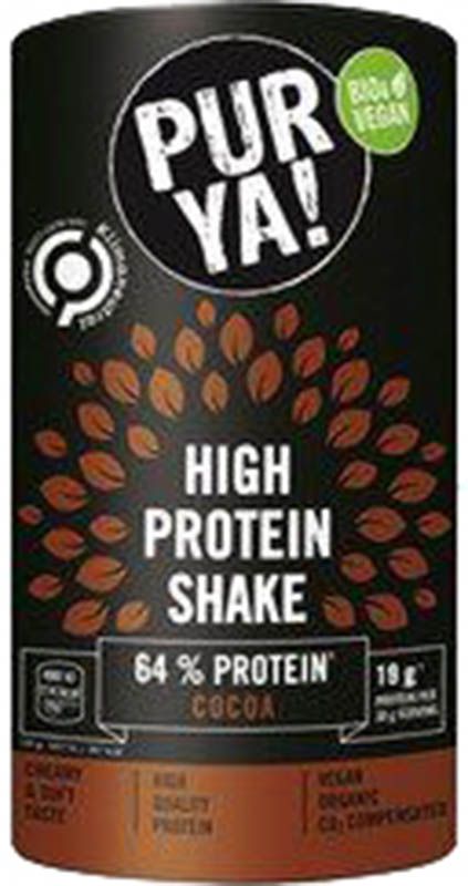 PURYA! Vegan High Protein Shake Cocoa Bio 500g PURYA! Vegan High Protein Shake Cocoa Bio 500g
