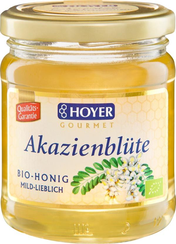 HOYER Akazienhonig Bio Glas 500g