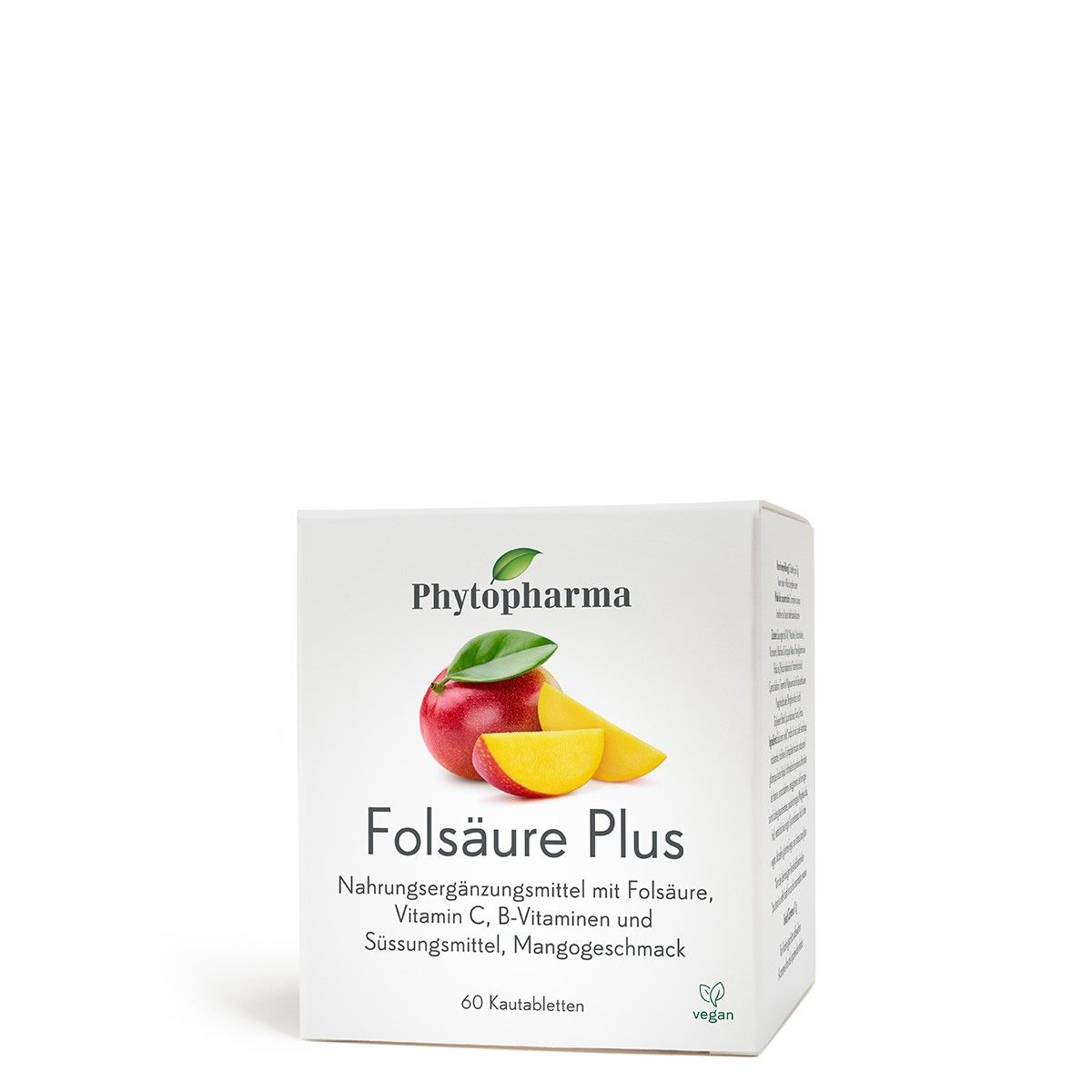 Phytopharma Folsäure Plus Kautabletten 60 Stück Phytopharma Folsäure Plus Kautabletten 60 Stück