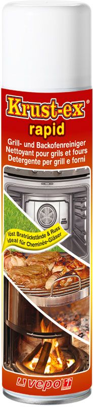 Krust-ex® Rapid Backofen Grillreiniger Spray 400ml Krust-ex® Rapid Backofen Grillreiniger Spray 400ml