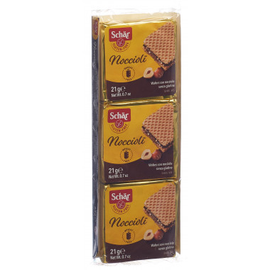 Schär Noccioli Snack 3er Pack glutenfrei 63g Schär Noccioli Snack 3er Pack glutenfrei 63g