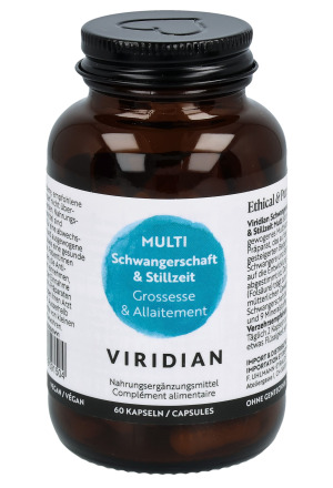 VIRIDIAN Schwangersch&Stillzeit Multi Kapseln 60 Stück