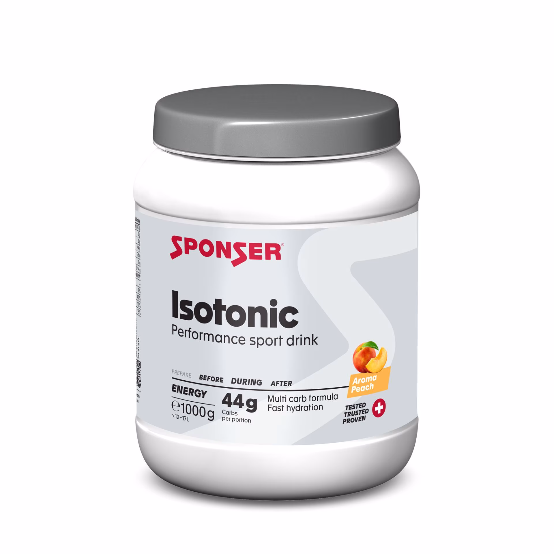 SPONSER® Isotonic Pfirsich Dose 1000g