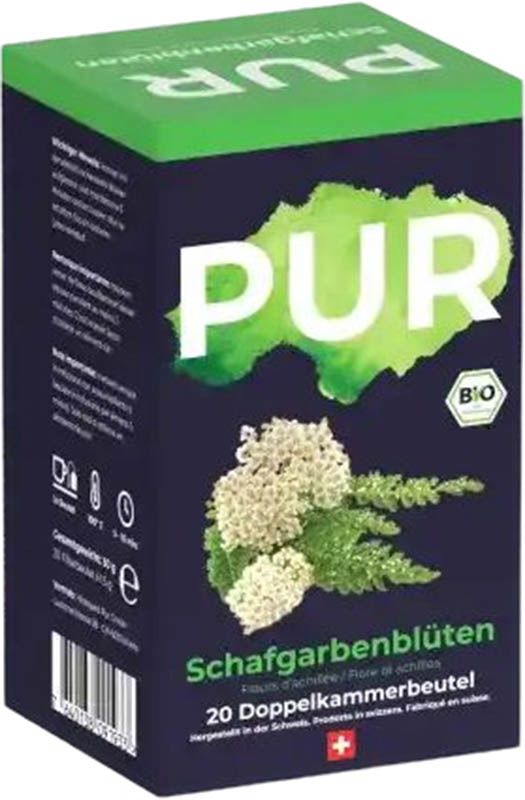 PUR Schafgarbenblüten Tee Btl 20 Stück PUR Schafgarbenblüten Tee Btl 20 Stück