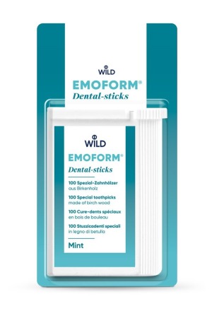 EMOFORM Zahnhölzer mint 100 Stück EMOFORM Zahnhölzer mint 100 Stück