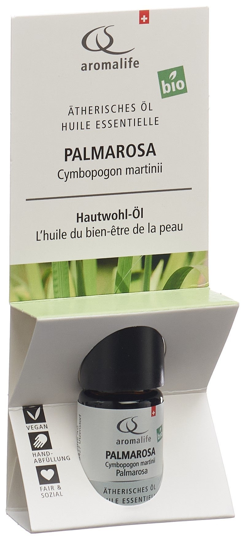 Aromalife TOP Palmarosa Äth/Öl BIO Fl 5ml Aromalife TOP Palmarosa Äth/Öl BIO Fl 5ml
