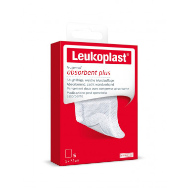 Leukoplast Leukomed 7.2x5cm steril 5 Stück Leukoplast Leukomed 7.2x5cm steril 5 Stück