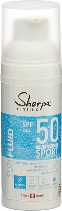 Sherpa Tensing Sun Fluid SPF50 Sport Fl 50ml Sherpa Tensing Sun Fluid SPF50 Sport Fl 50ml