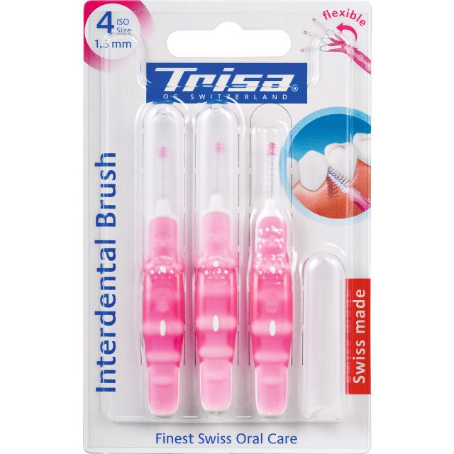 Trisa Interdental Brush ISO 4 1.3mm 3 Stück Trisa Interdental Brush ISO 4 1.3mm 3 Stück