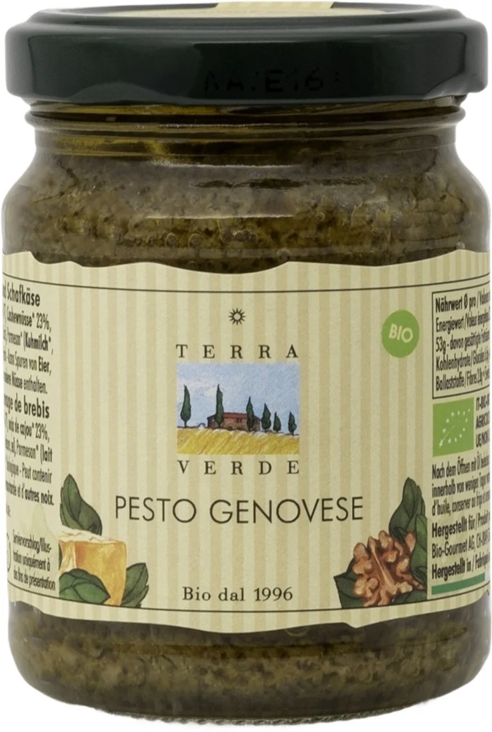 TERRA VERDE Pesto alla Genovese con noci 120g