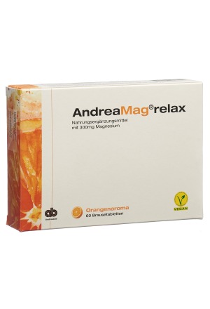 ANDREAMAG relax Brausetabletten Orangenaroma 60 Stück ANDREAMAG relax Brausetabletten Orangenaroma 60 Stück