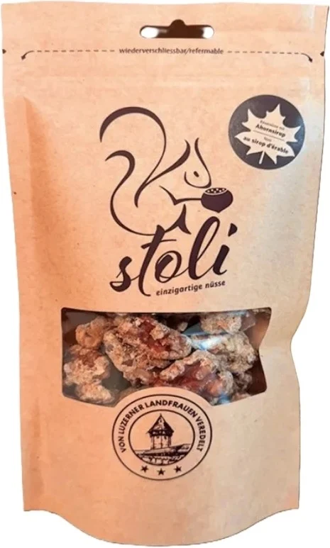 STOLI Baumnüsse mit Ahornsirup Btl 125g