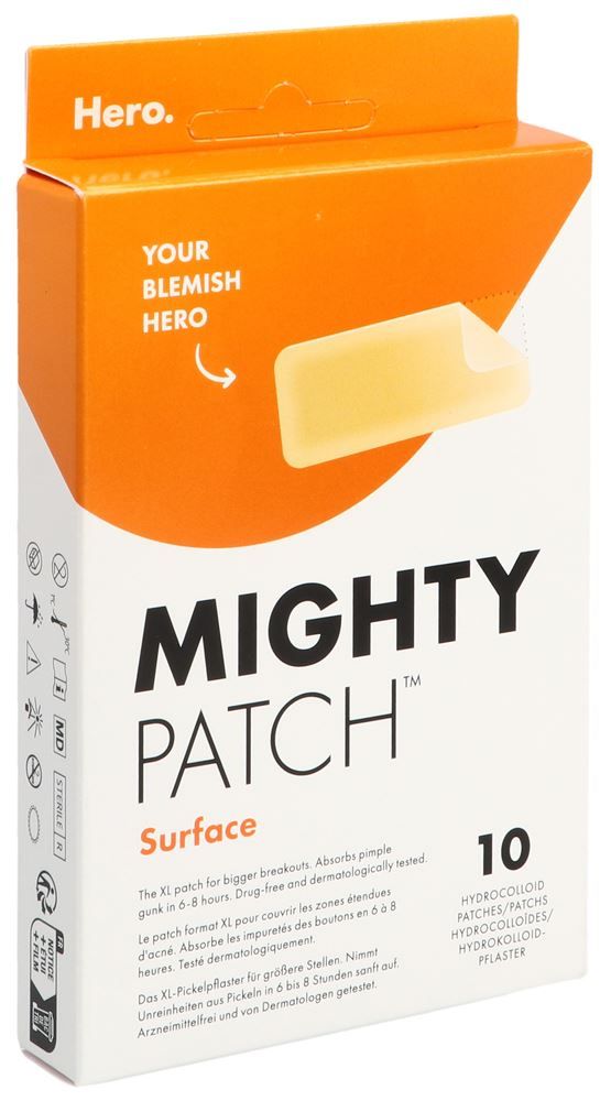 HERO. Mighty Patch Surface 10 Stück HERO. Mighty Patch Surface 10 Stück