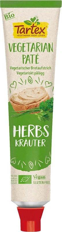 Tartex Aufstrich Kräuter Knobl Bio Tb 200g