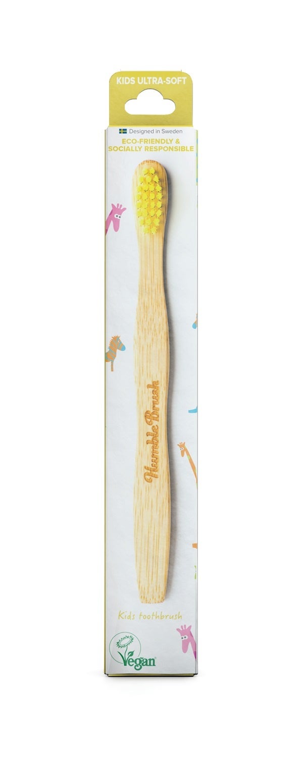 Humble Brush Zahnbürste Kinder gelb Humble Brush Zahnbürste Kinder gelb