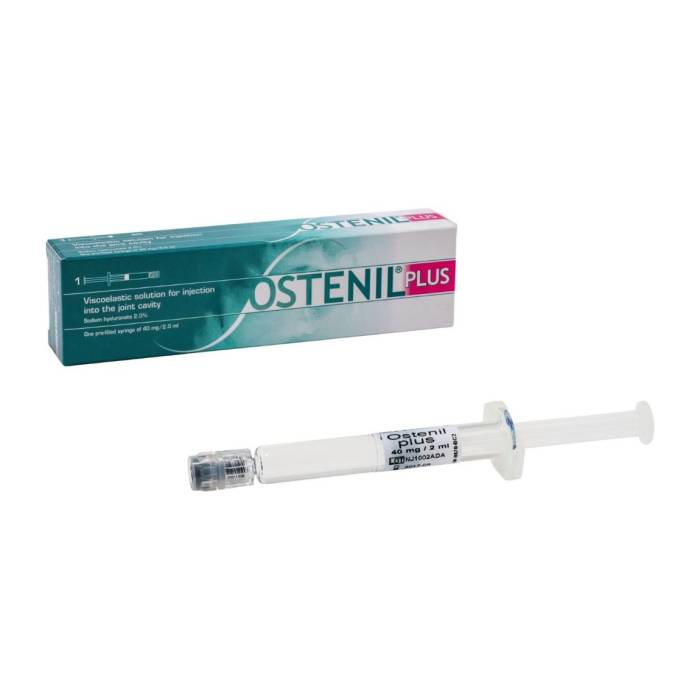 OSTENIL PLUS Injektion Lösung 40 mg/2ml Fertspritze OSTENIL PLUS Injektion Lösung 40 mg/2ml Fertspritze