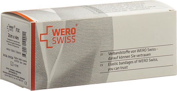 WERO SWISS Fix El Gazebinde 4mx2cm weiss 20 Stück