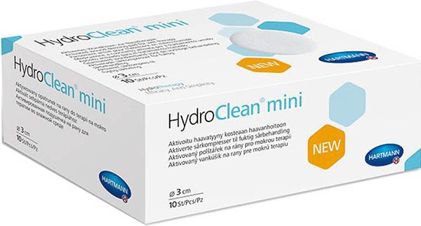 HydroClean mini 3cm rund - Optimale Wundheilung in 10er Packung