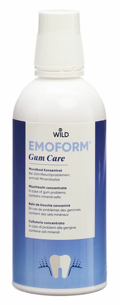 Emoform gum care Mundspülung Konzentrat 400ml Emoform gum care Mundspülung Konzentrat 400ml