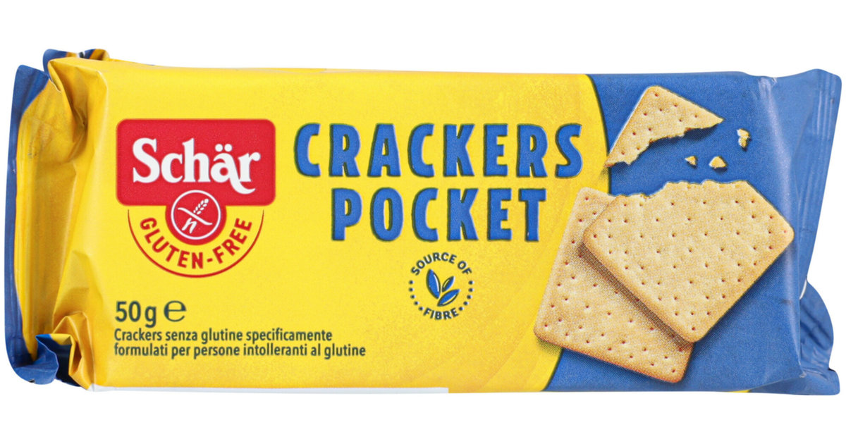 Schär Crackers Pocket glutenfrei 3 x 50g Schär Crackers Pocket glutenfrei 3 x 50g